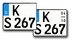 LKW/Käfer-Kennzeichen