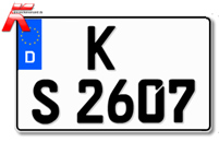 LKW-Kennzeichen